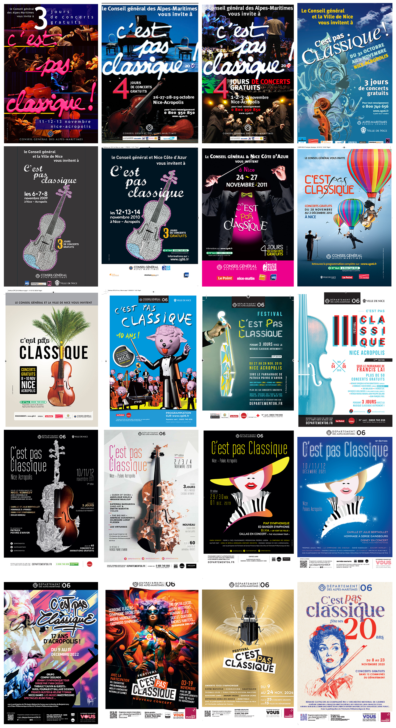Affiches C'est Pas Classique