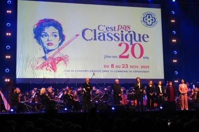 Renaud Capuçon et l’Orchestre national de Cannes - Agrandir l'image 14 sur 88, fenêtre modale