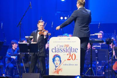 Renaud Capuçon et l’Orchestre national de Cannes - Agrandir l'image 1 sur 88, fenêtre modale