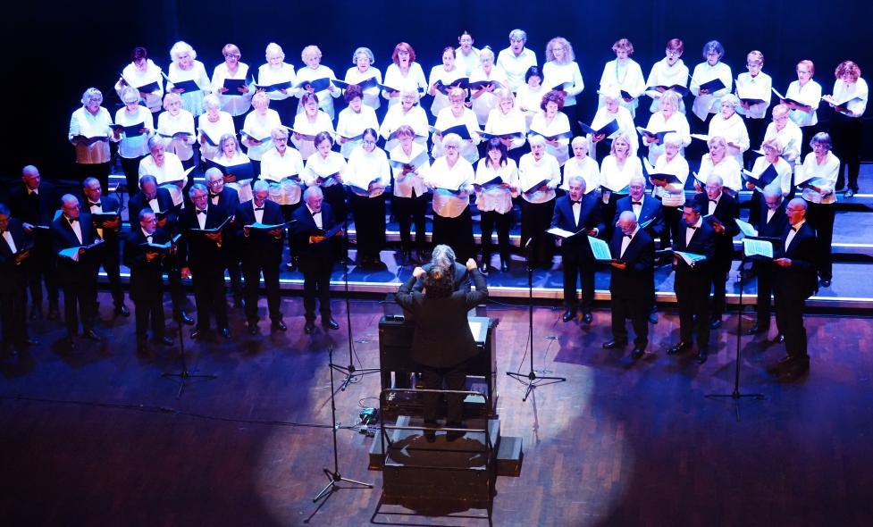 Le Choeur Senior Départemental des Alpes-Maritimes - Agrandir l'image, fenêtre modale